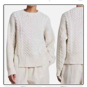 Apiece apart Cable Knit Sweater
